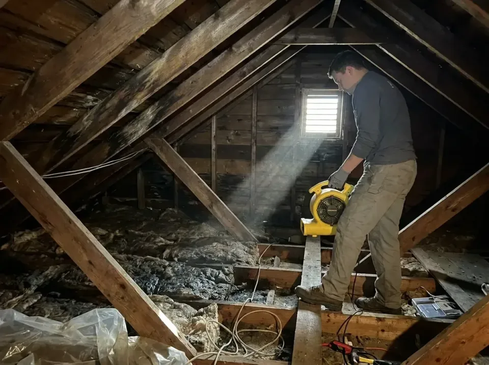 attic-water-damage-drying-proc-007 — frequently asked questions, Emergency Water Extraction & 24/7 Flood Response in Dallas,…